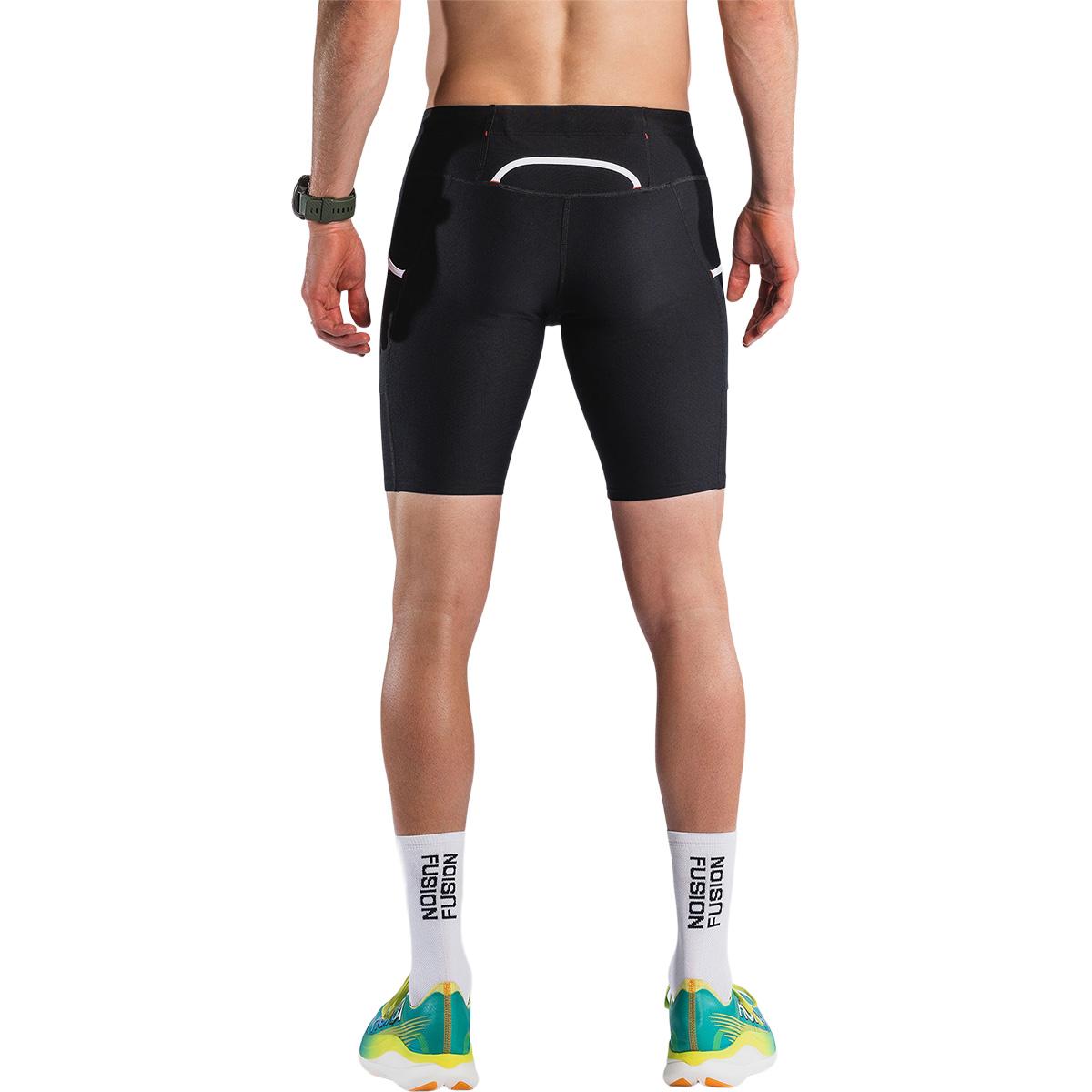 FUSION Short Advanced Løbetights Herre SuperBlack