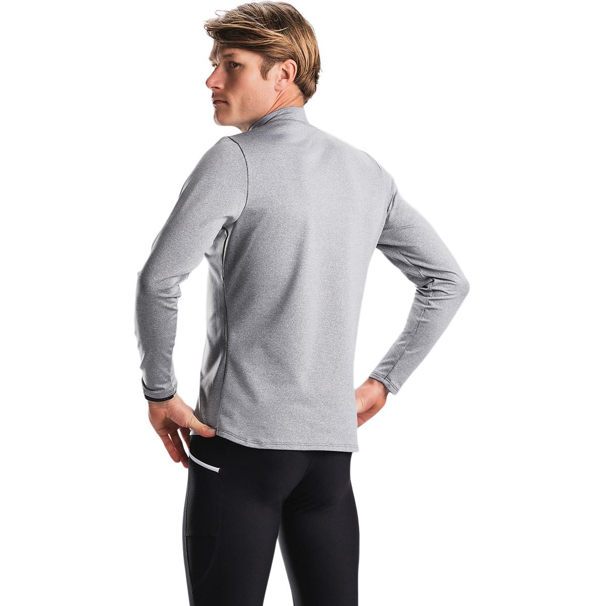 FUSION C3 Zip Neck Løbetrøje Herre Grey