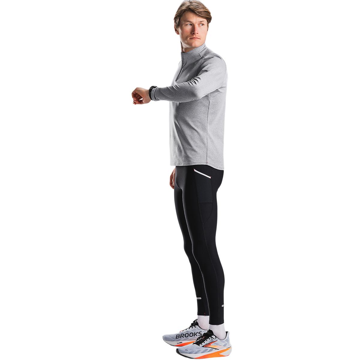 FUSION C3 Zip Neck Løbetrøje Herre Grey