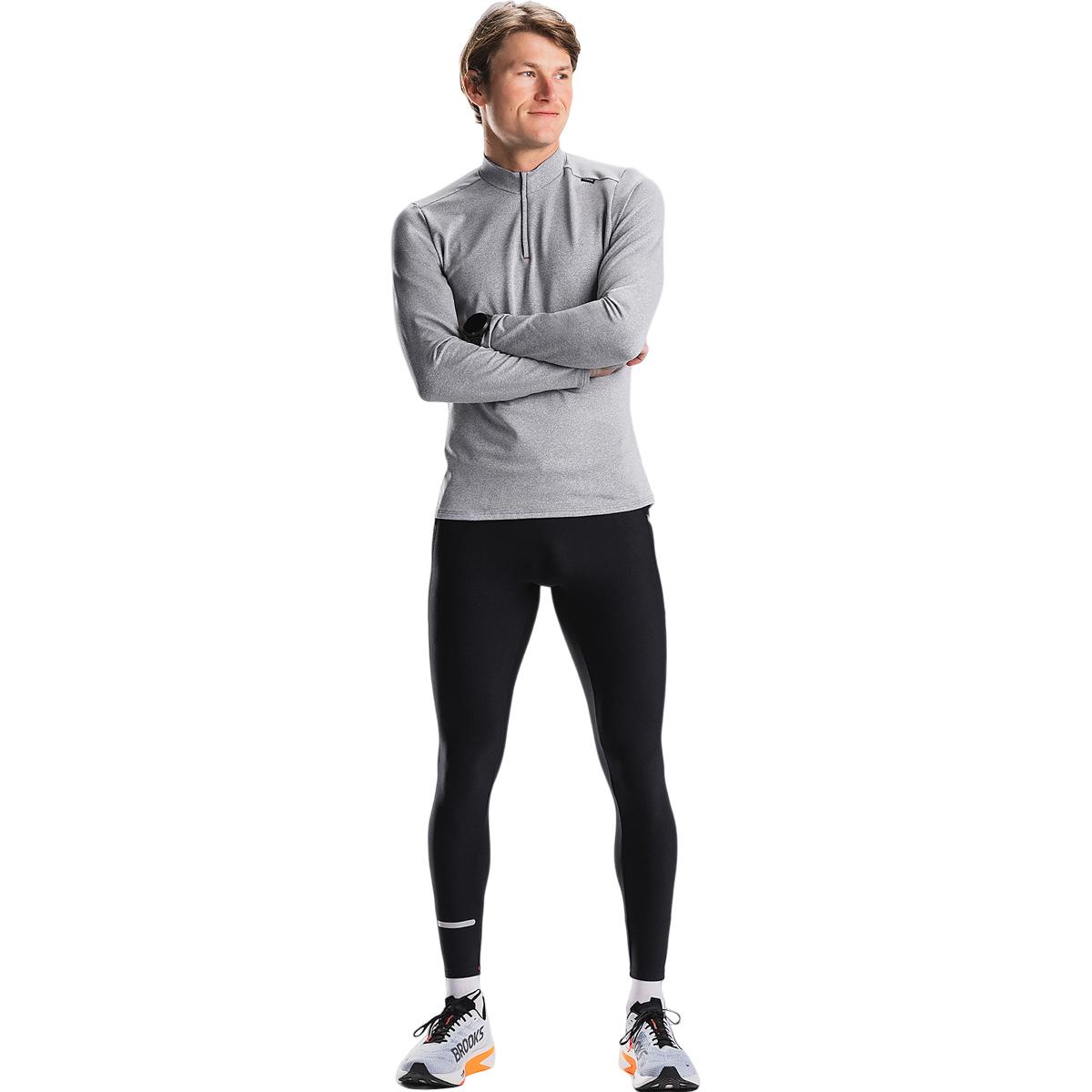 FUSION C3 Zip Neck Løbetrøje Herre Grey