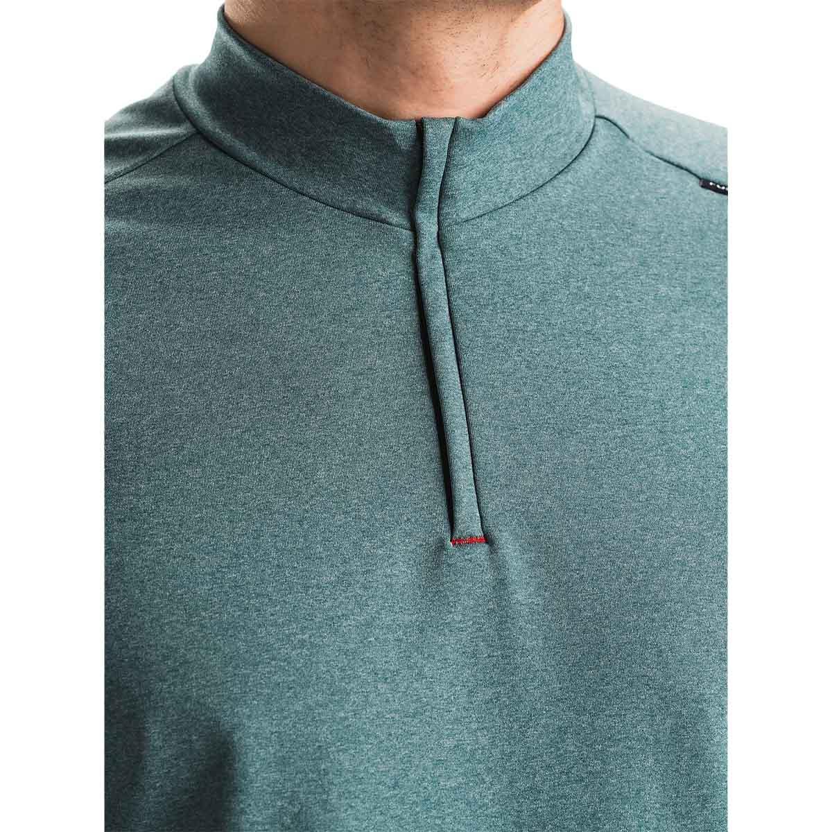 FUSION C3 Zip Neck Løbetrøje Herre Green