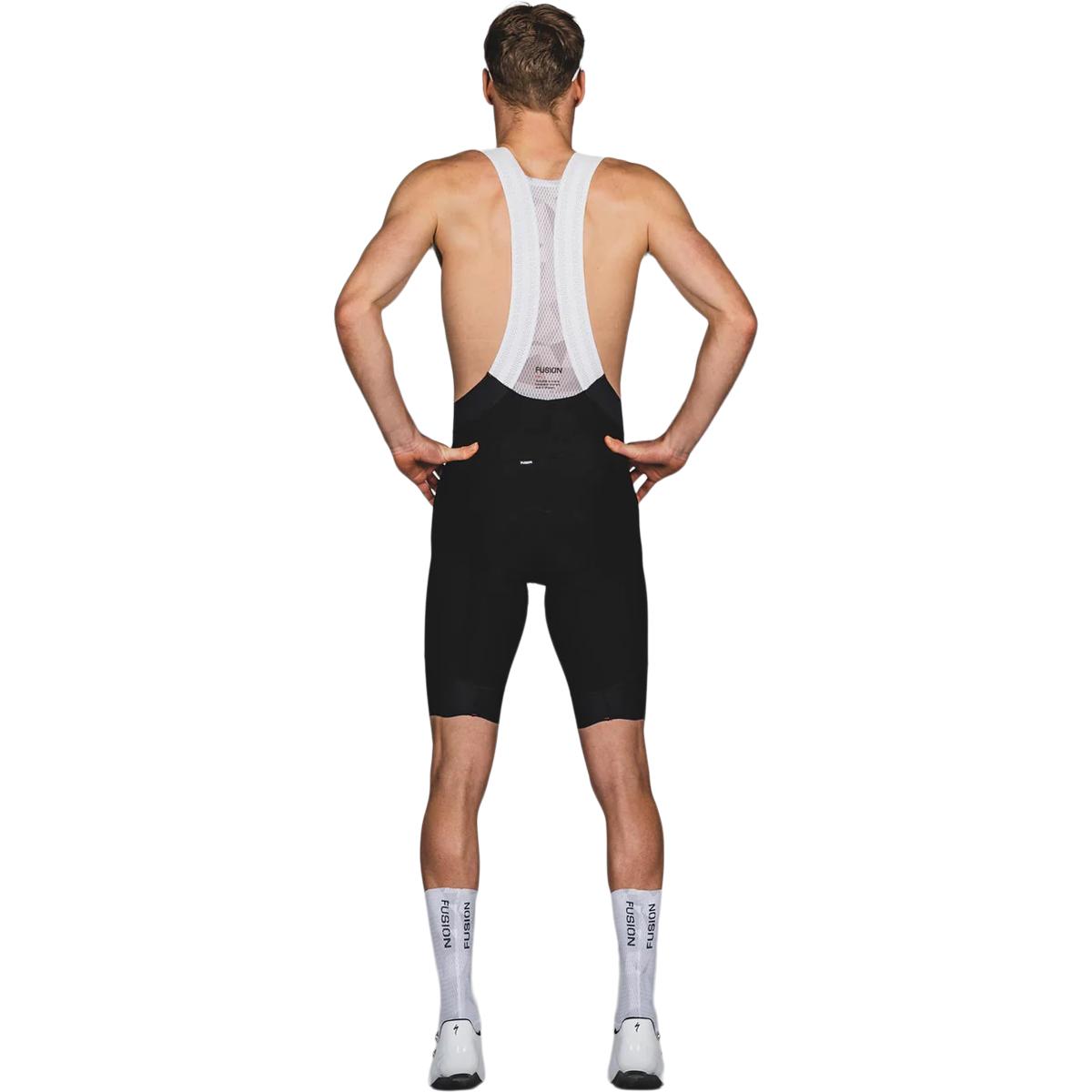 FUSION Temop! Bib Cykelshorts Herre BLACK