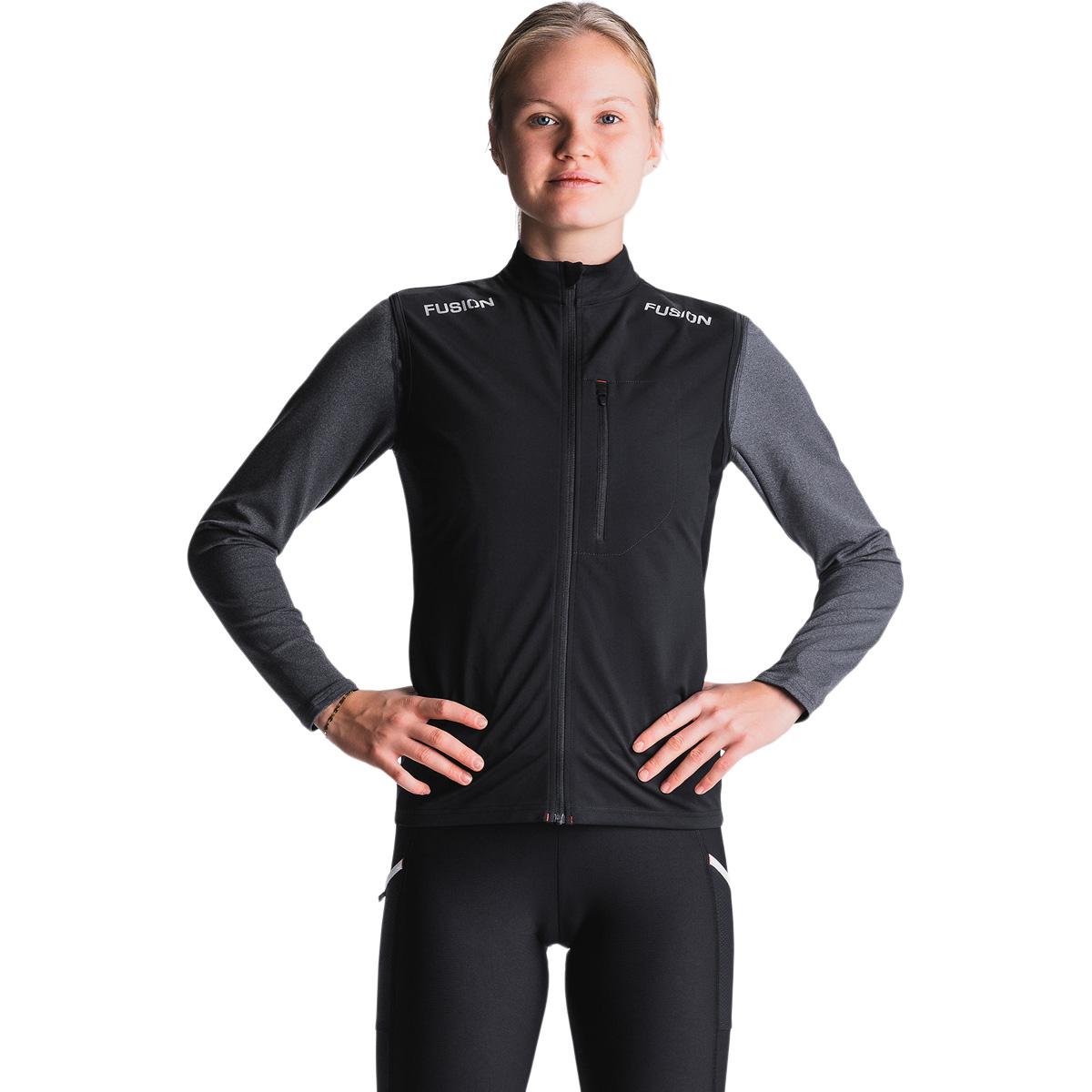 FUSION S2 Løbevest Dame BLACK