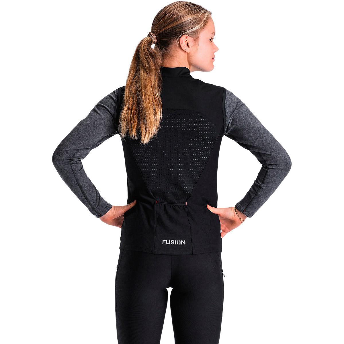 FUSION S2 Løbevest Dame BLACK