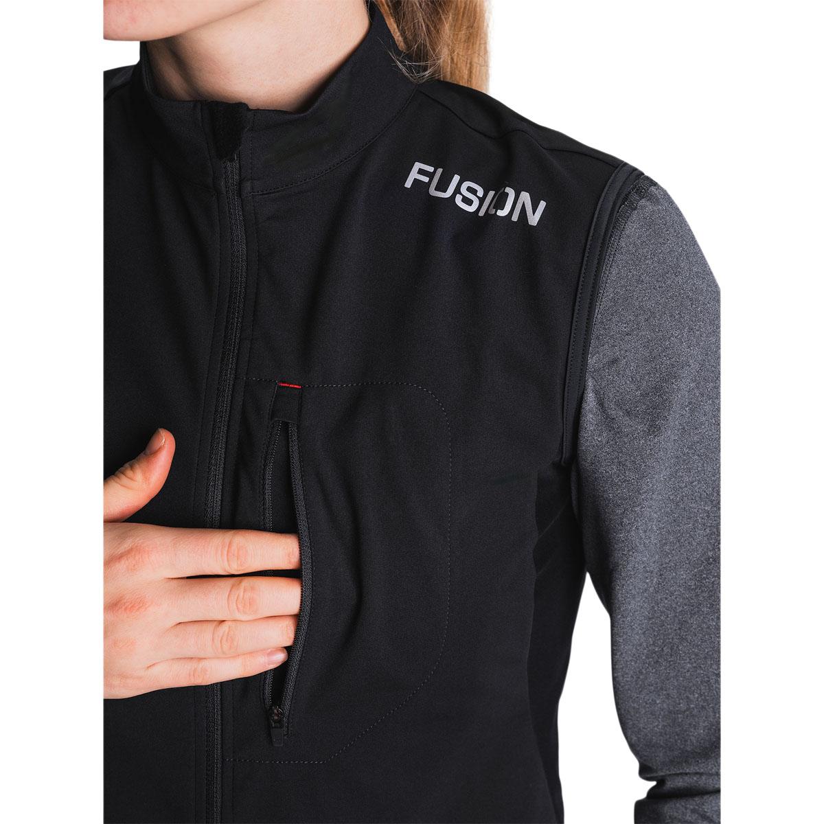 FUSION S2 Løbevest Dame BLACK