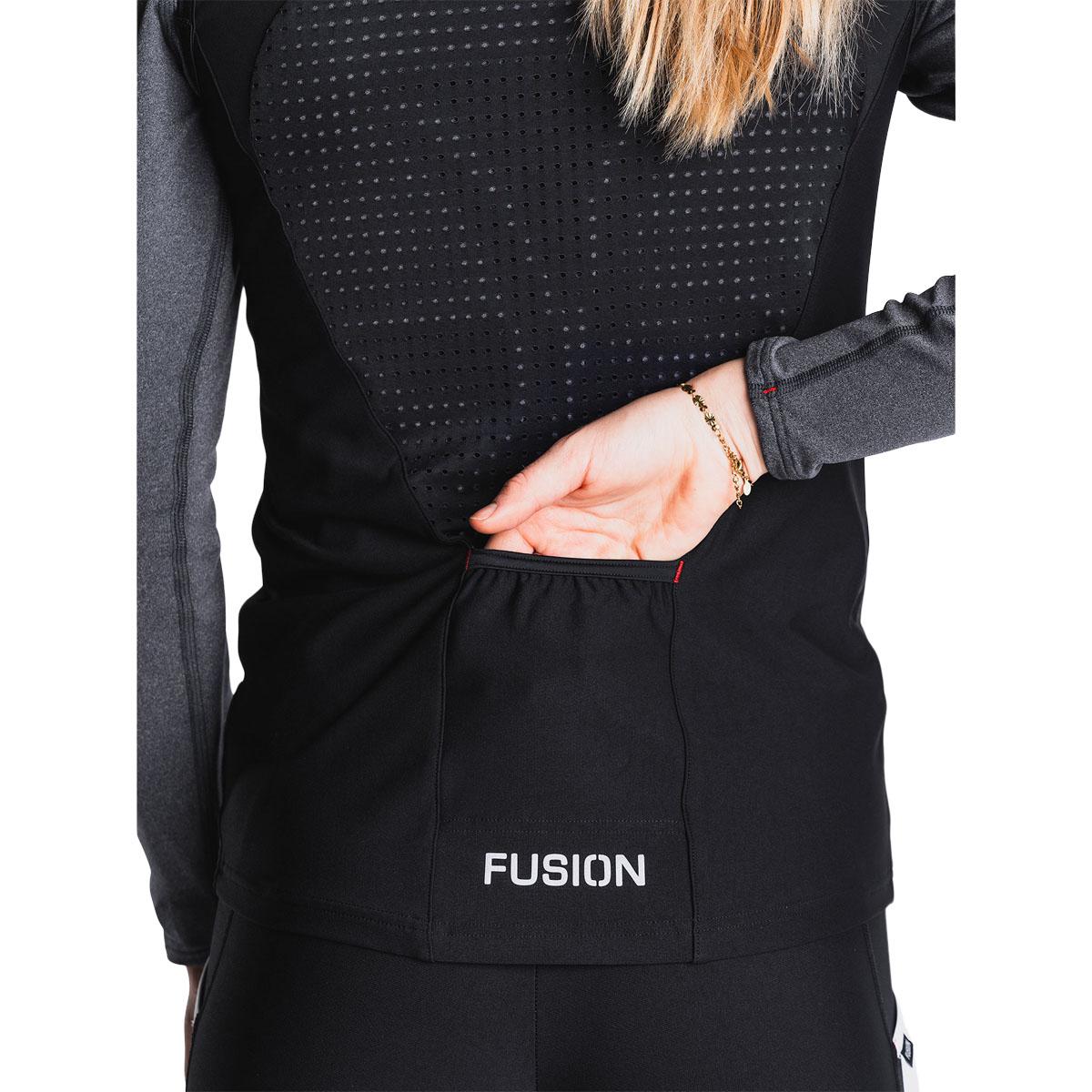 FUSION S2 Løbevest Dame BLACK