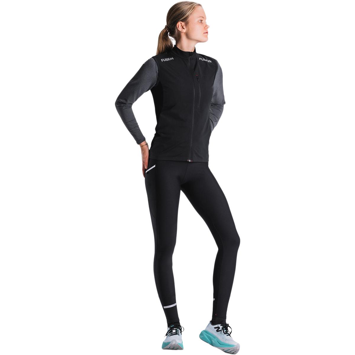 FUSION S2 Løbevest Dame BLACK