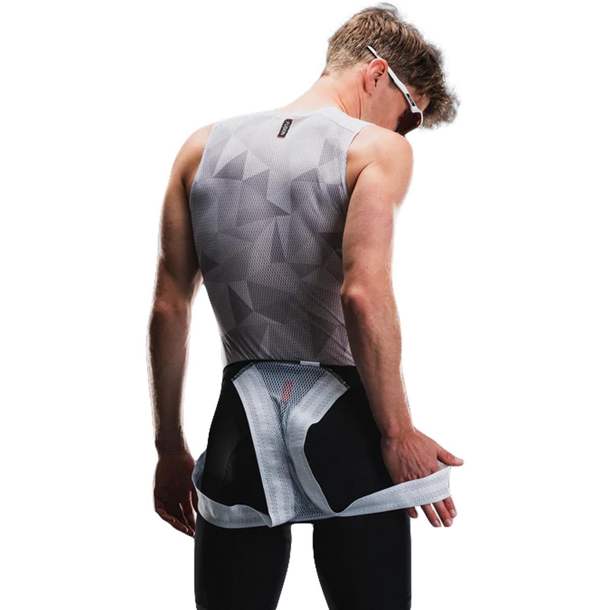 FUSION TEMPO! Pro Shield Baselayer Top Herre White/Grey