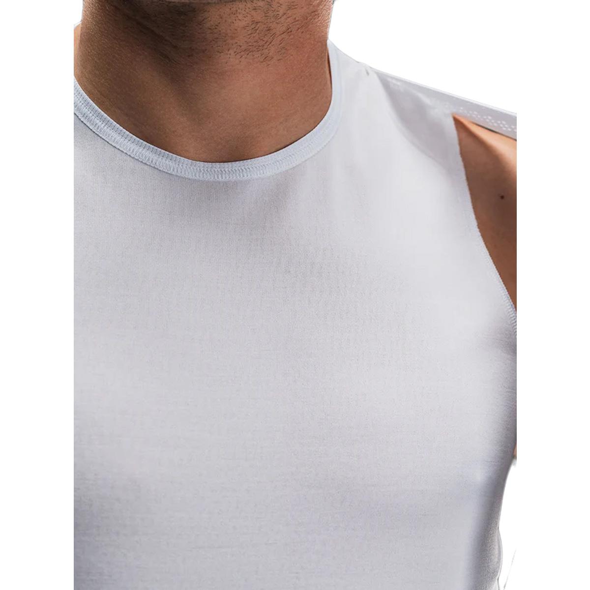 FUSION TEMPO! Pro Shield Baselayer Top Herre White/Grey