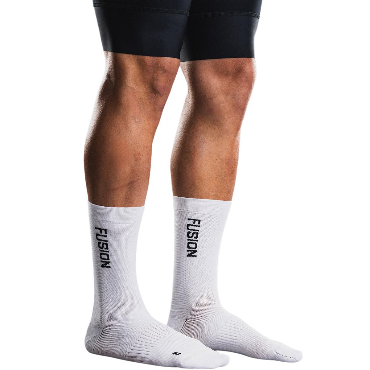 FUSION Power CLX Sykkelstrømper White