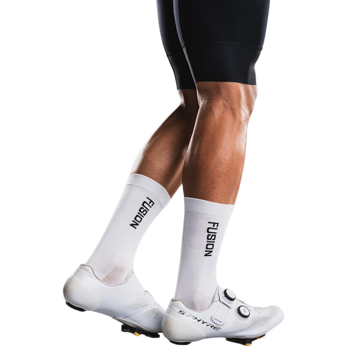 FUSION Power CLX Sykkelstrømper White