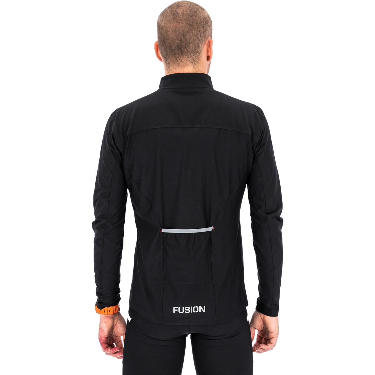 FUSION S2 Løbejakke Herre BLACK