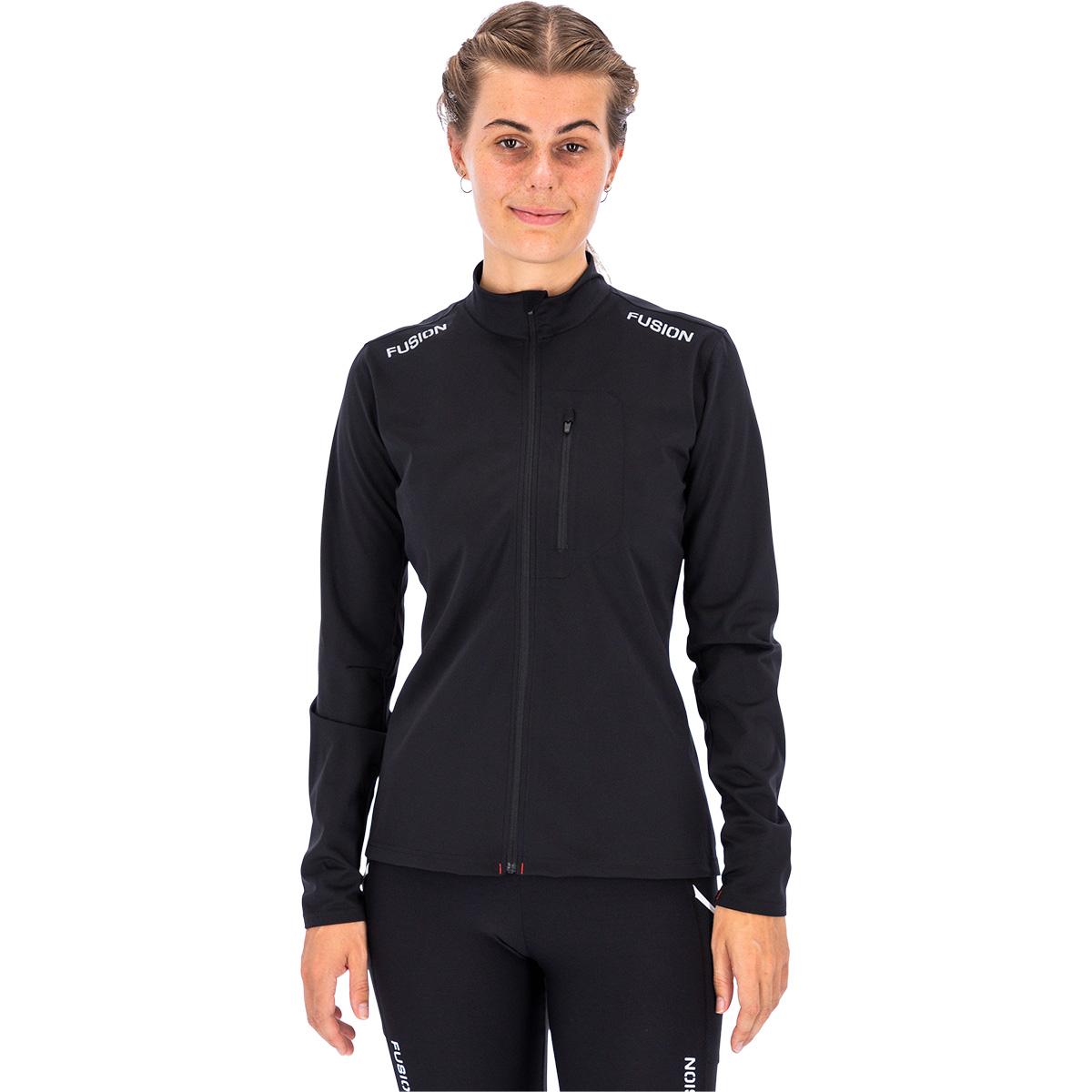 FUSION S2 Løbejakke Dame BLACK