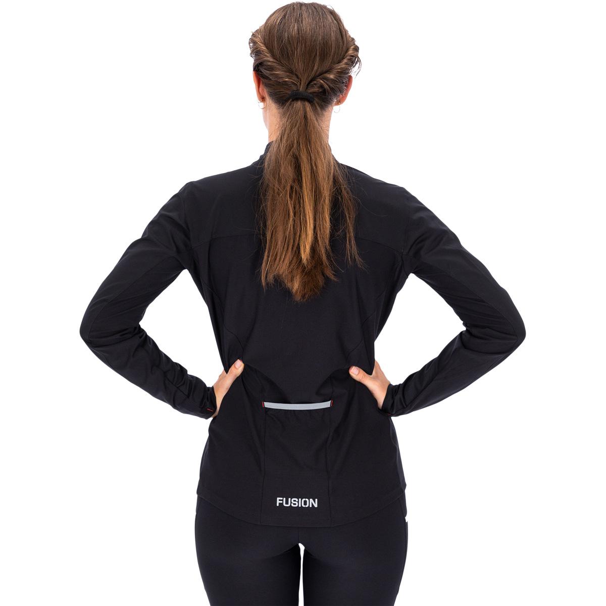 FUSION S2 Løbejakke Dame BLACK