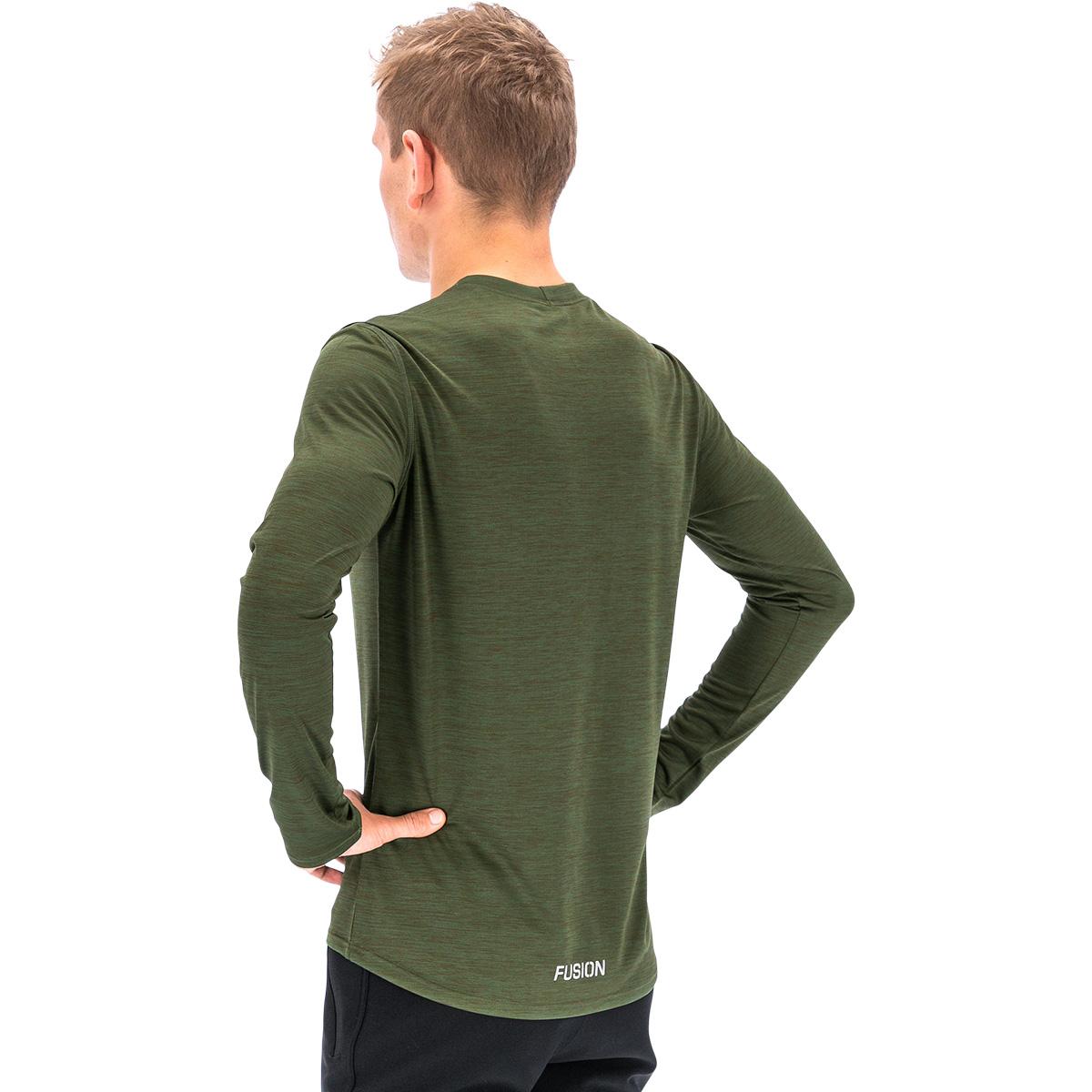 FUSION C3 Langærmet Løbe T-shirt Herre Green