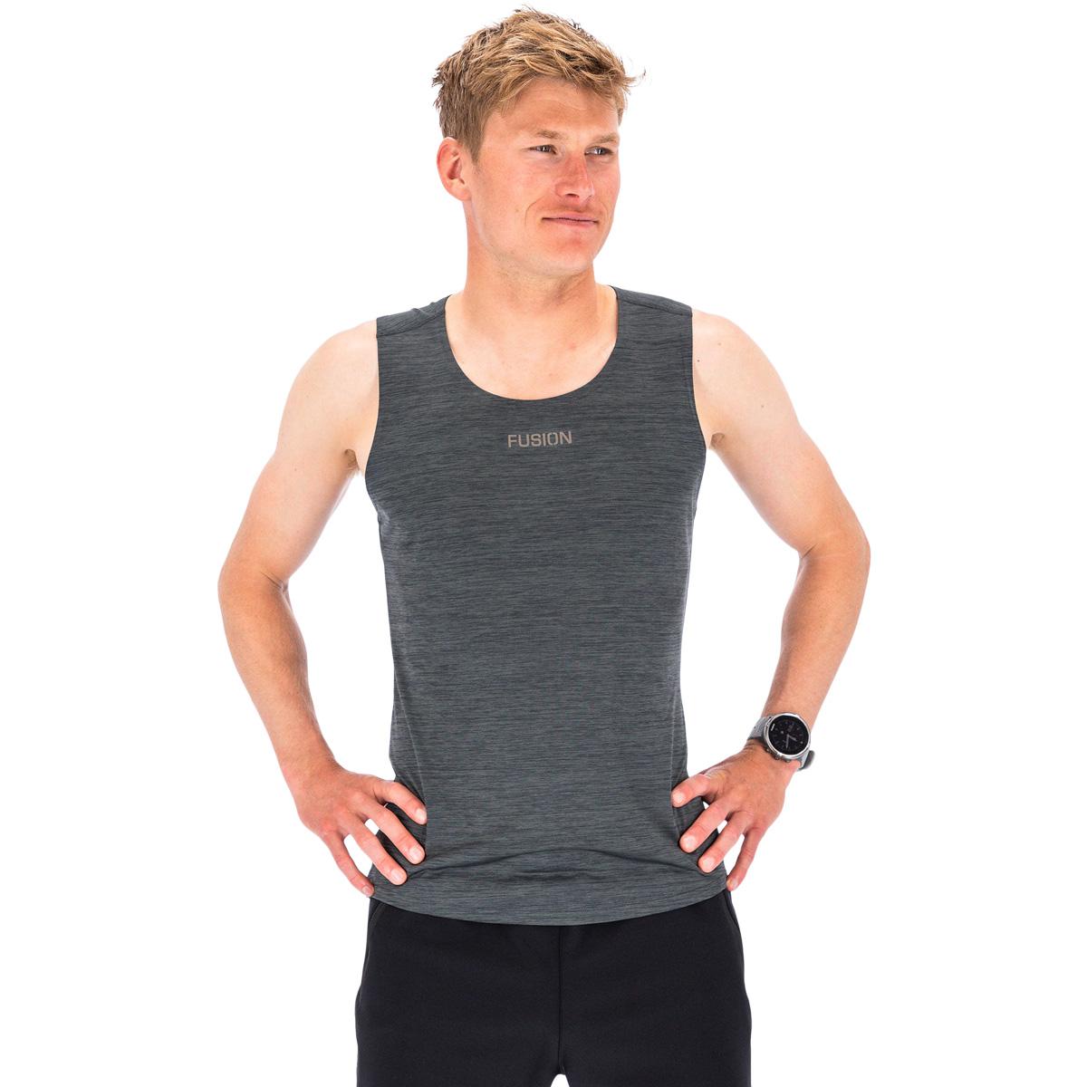 FUSION C3 Løpetopp Herre Grey