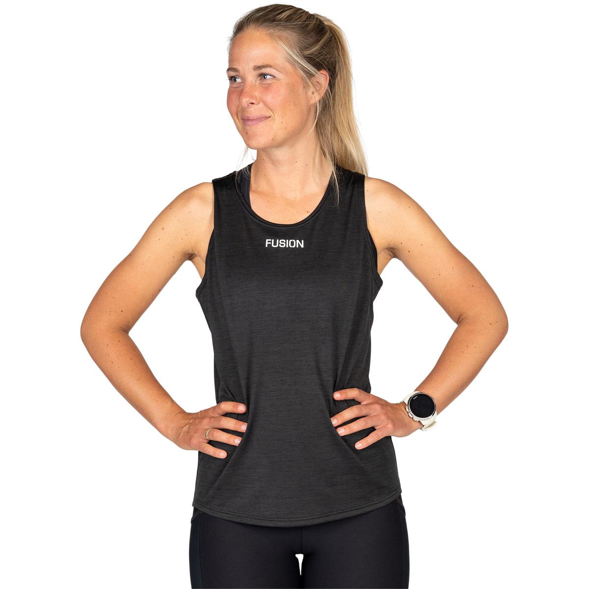 FUSION C3 Løbetop Dame BLACK
