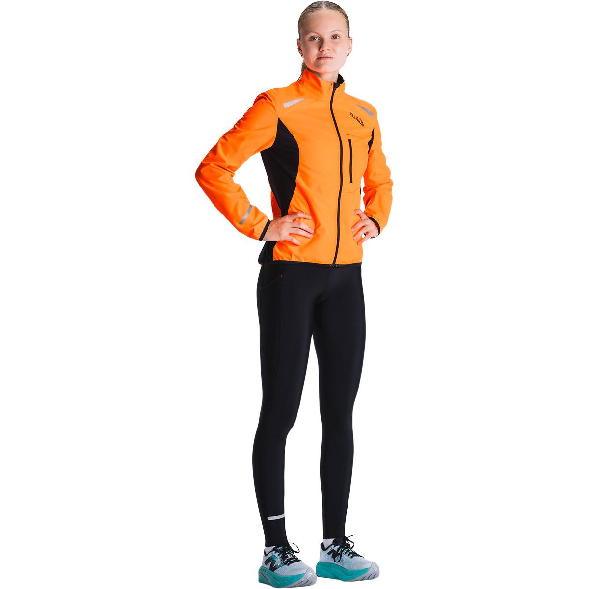 FUSION Hot Long Træningstights Dame BLACK