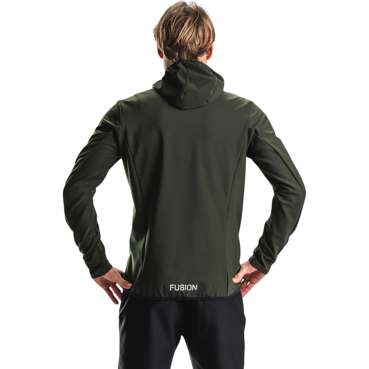 FUSION Recharge Hættetrøje Herre Forest Green