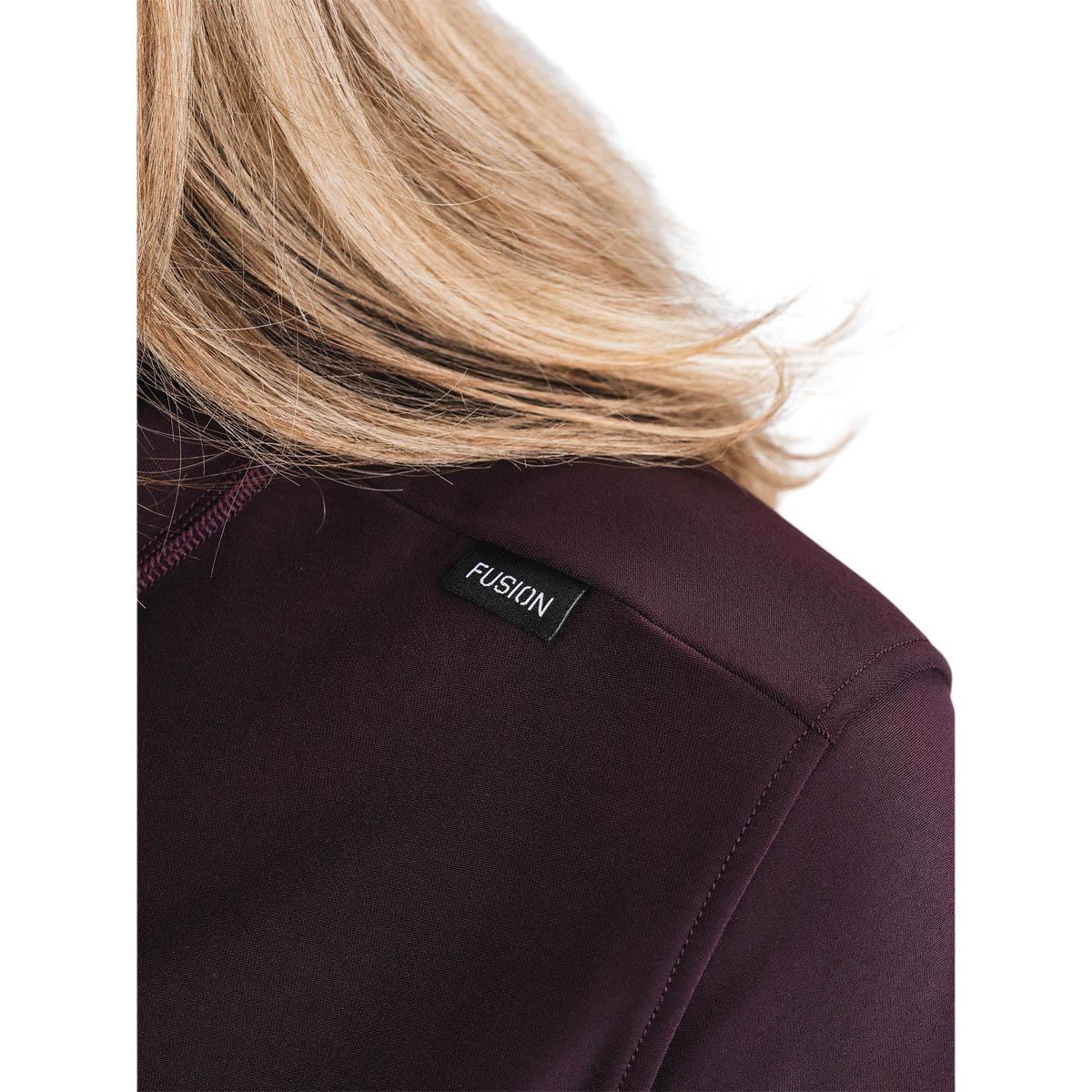 FUSION Recharge Hættetrøje Dame Aubergine
