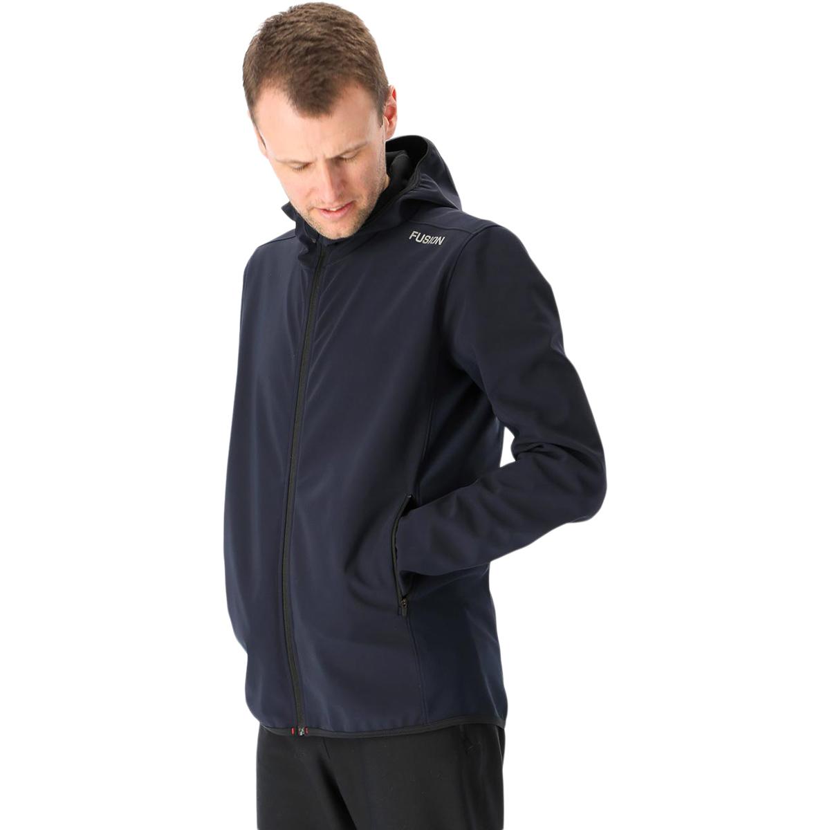 FUSION Shelter Jakke Herre Dark Night Blue