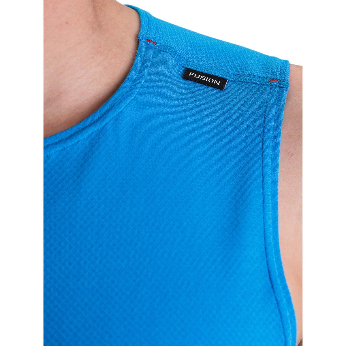 FUSION Tempo! One Run Løpetopp Herre Surf Blue