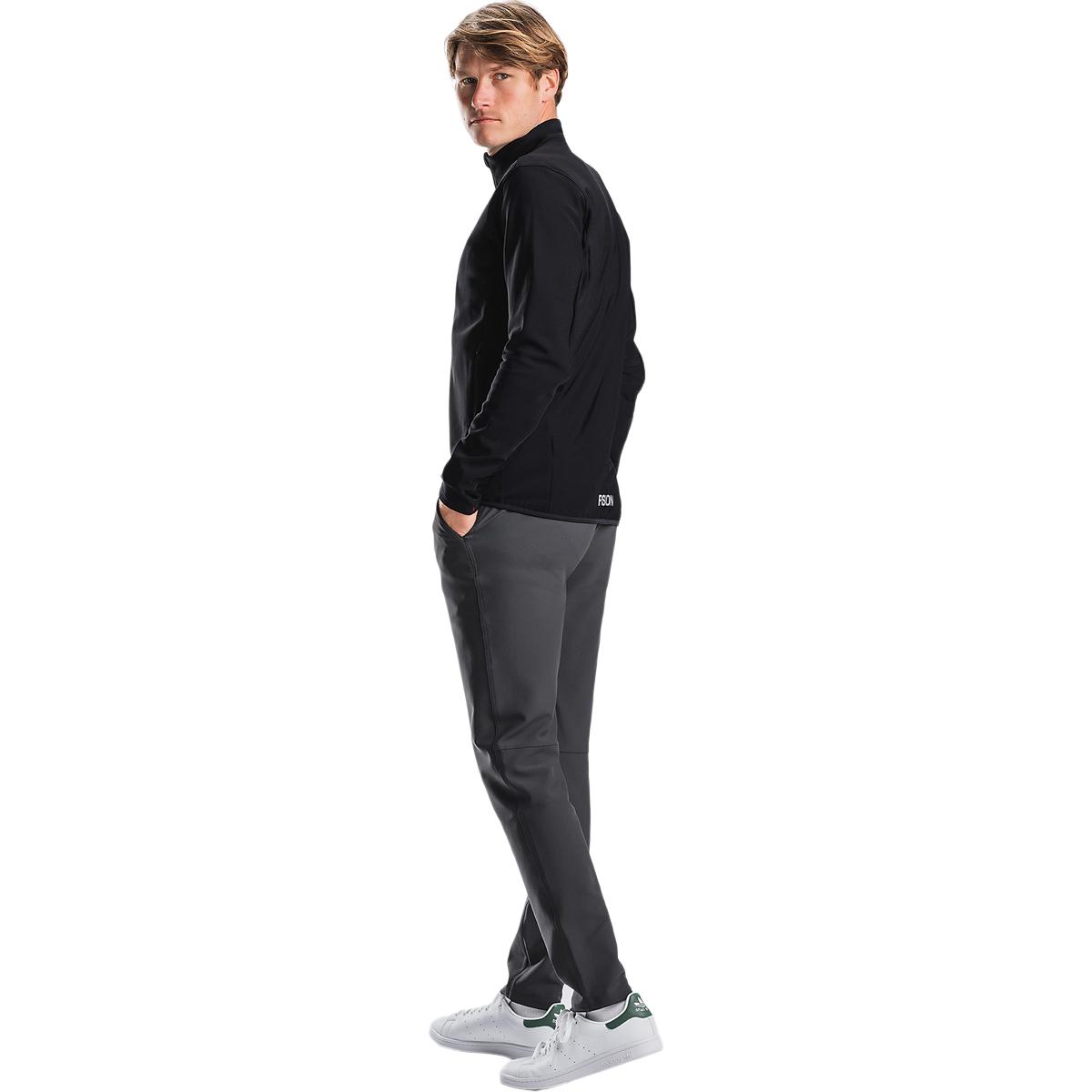 FUSION Recharge Full Zip Trøje Herre BLACK
