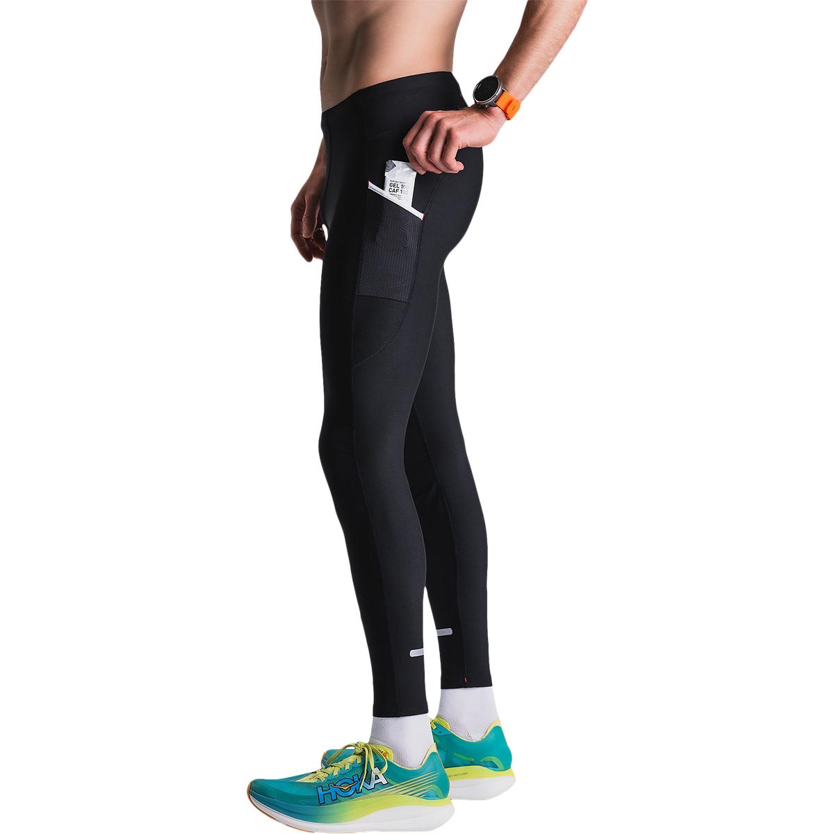 FUSION Advanced Løbetights Herre SuperBlack