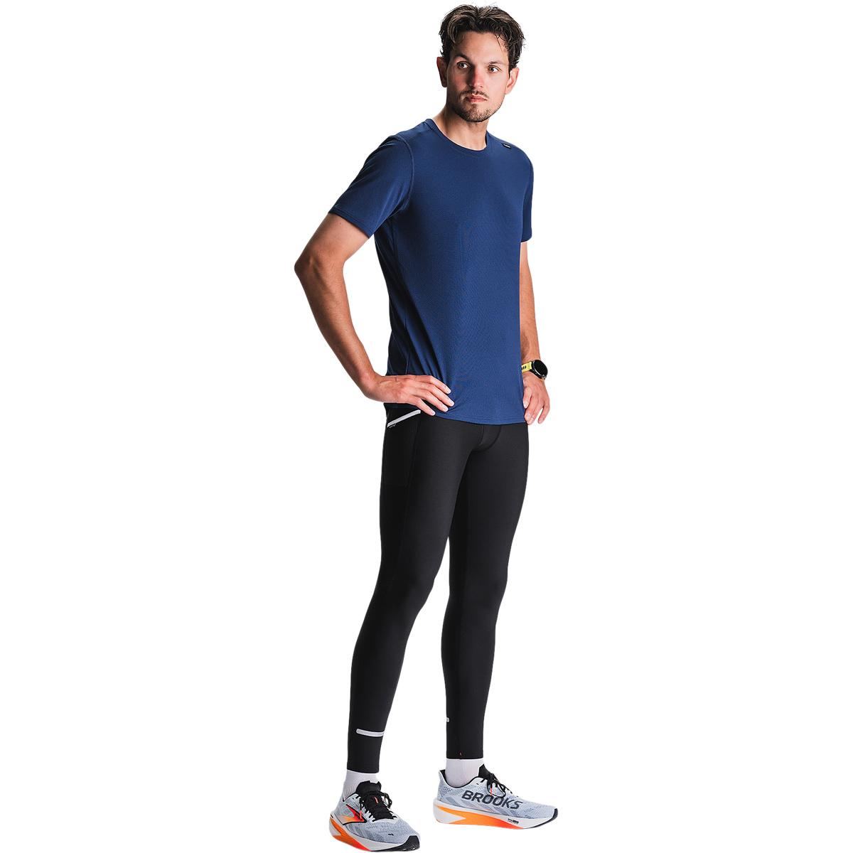 FUSION Advanced Løbetights Herre SuperBlack