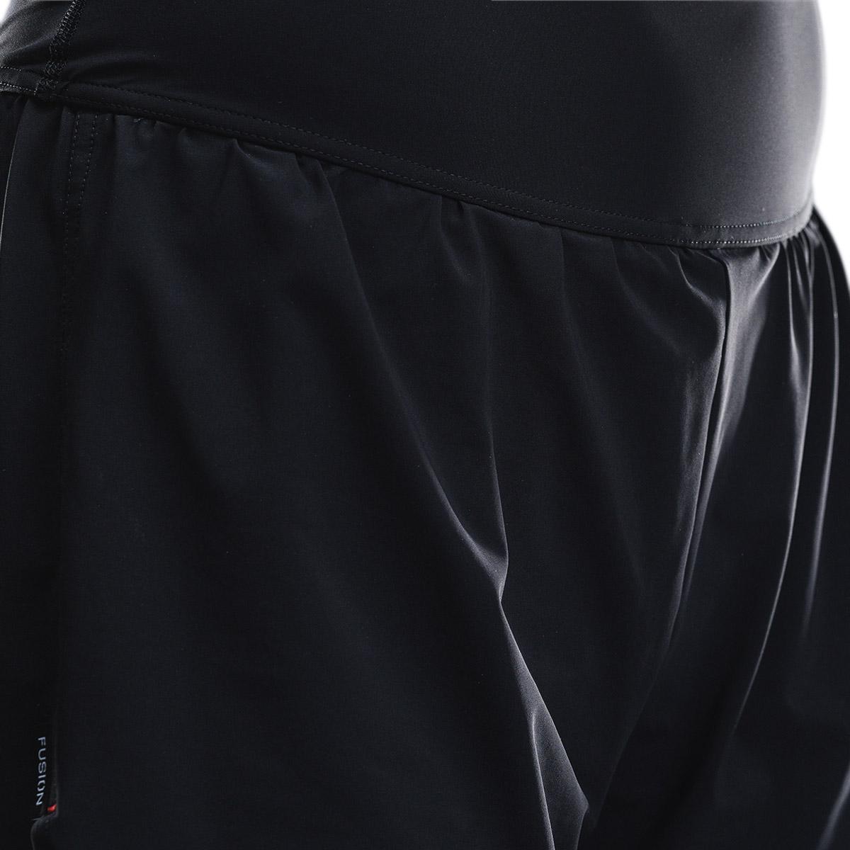 FUSION TEMPO! Pro Run 2in1 Løbeshorts Dame BLACK