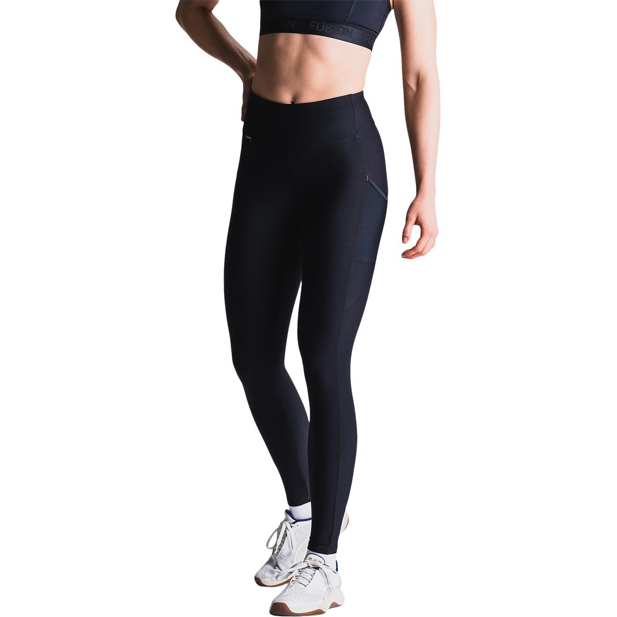 FUSION Gym High Waist Træningstights Dame SuperBlack