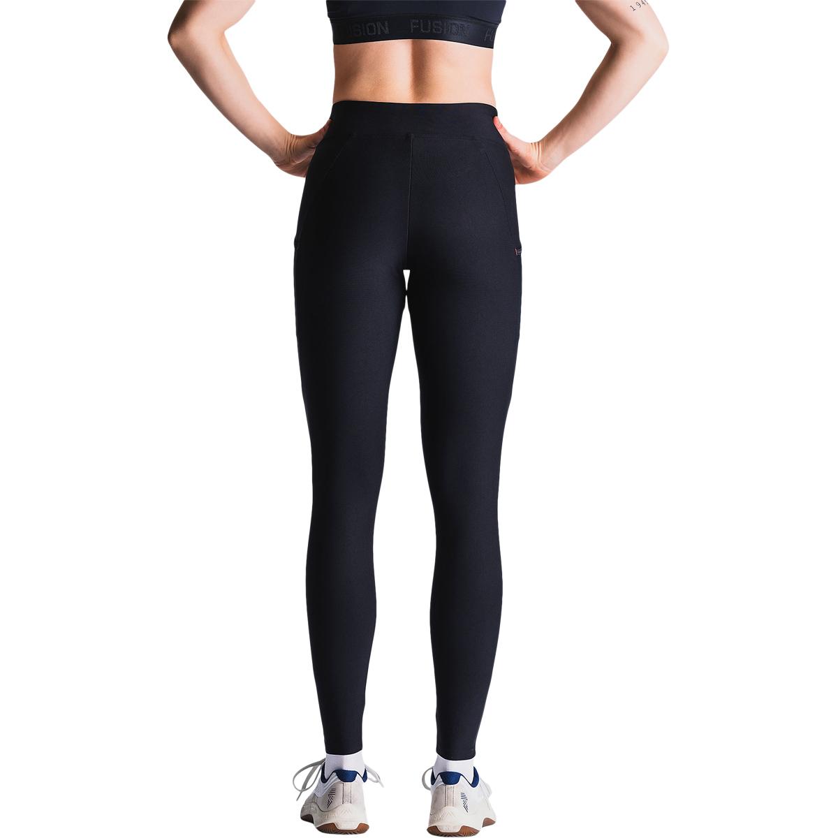 FUSION Gym High Waist Træningstights Dame SuperBlack