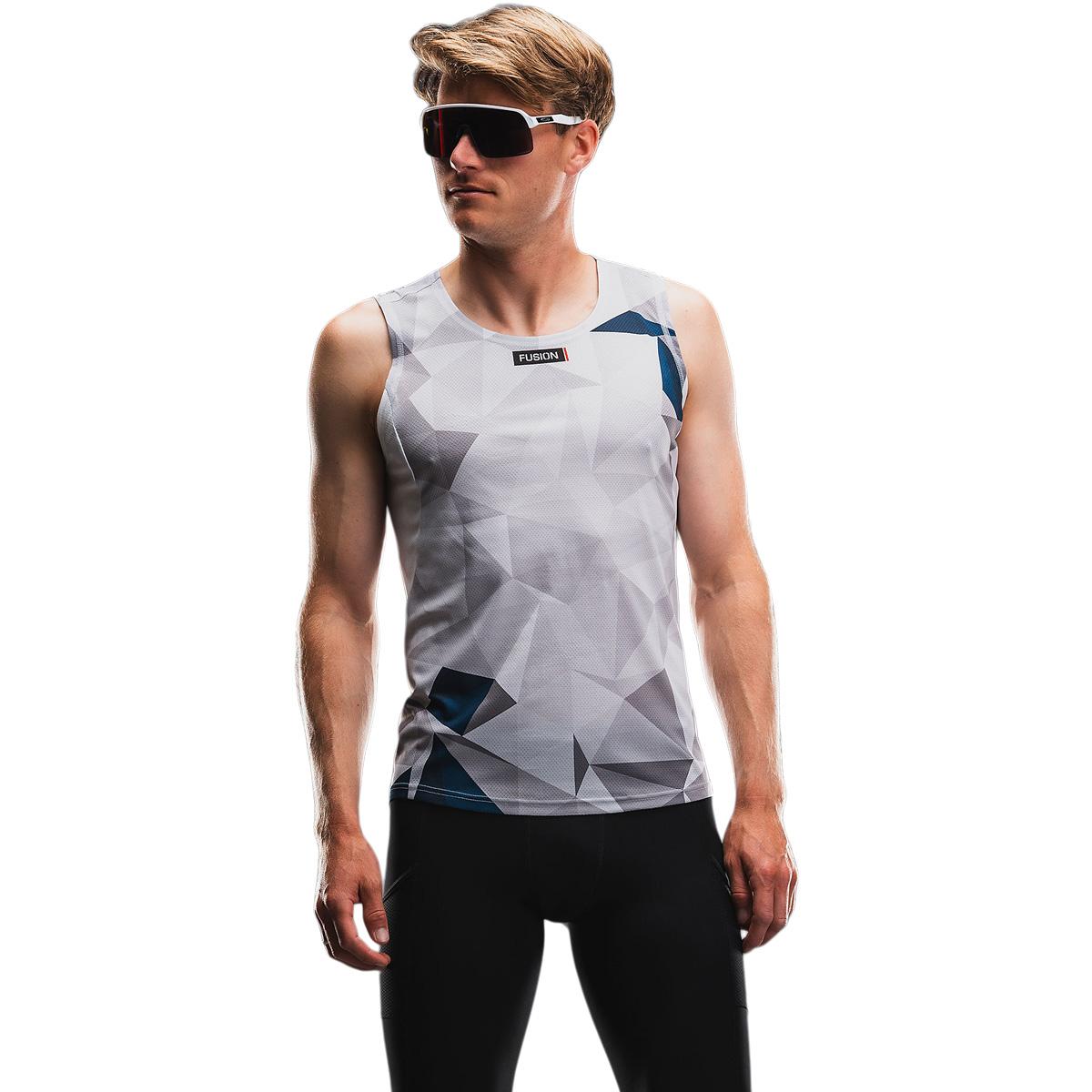 FUSION TEMPO! PRO Run Løpetopp Unisex Blue