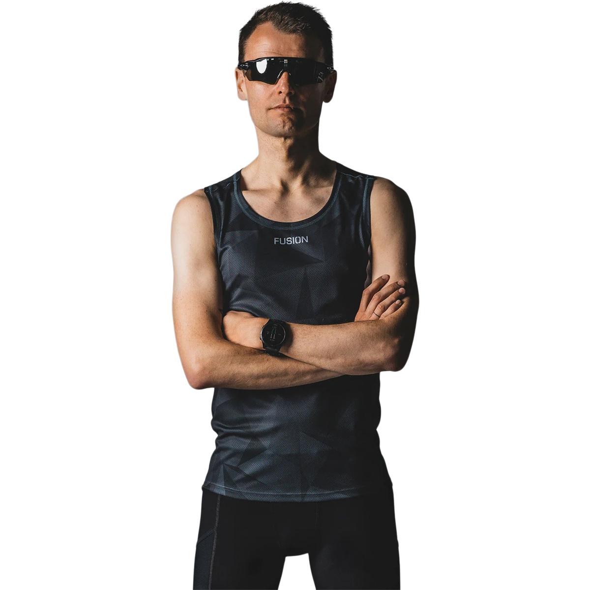 FUSION TEMPO! PRO Run Løpetopp Unisex Grey