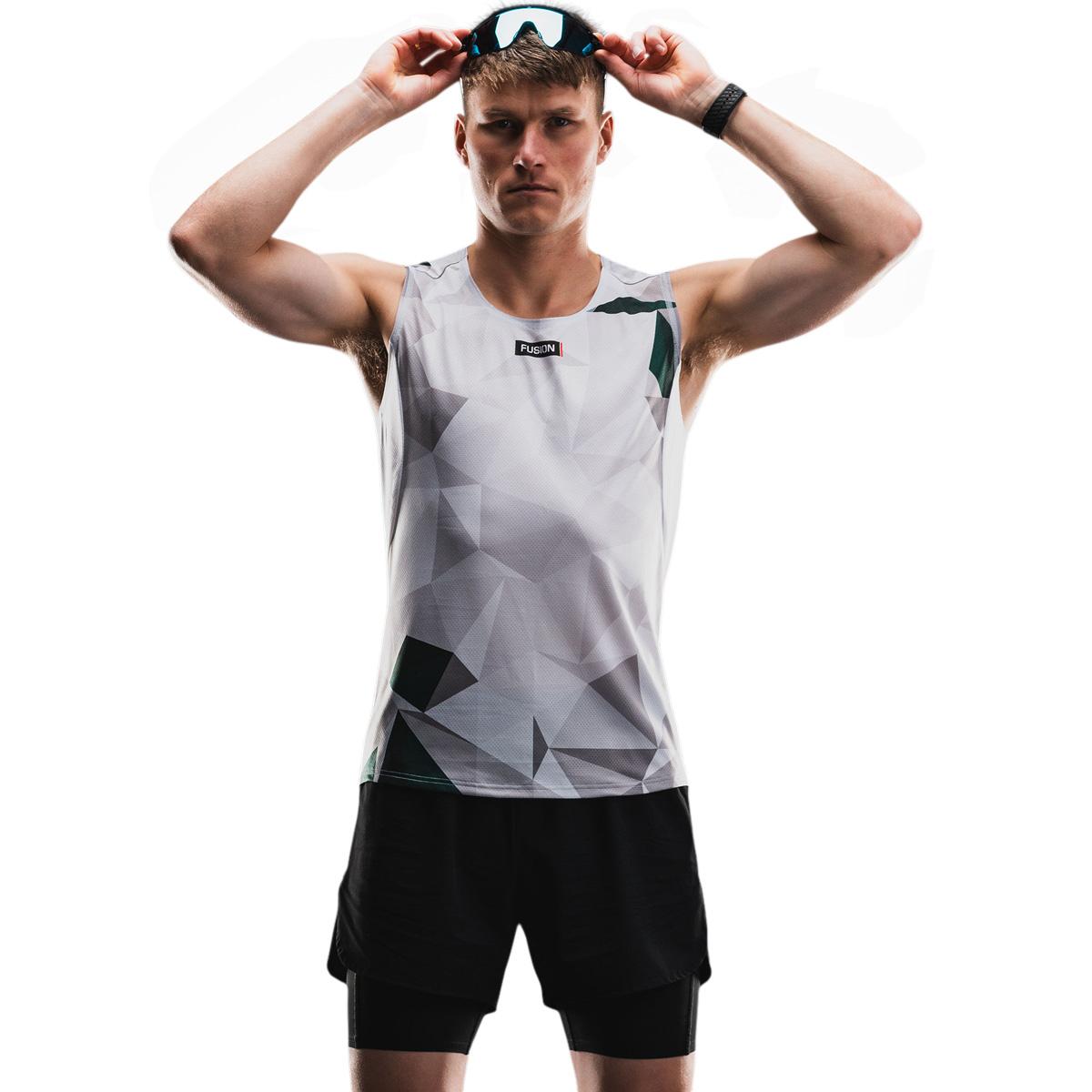 FUSION TEMPO! PRO Run Løpetopp Unisex Race Green