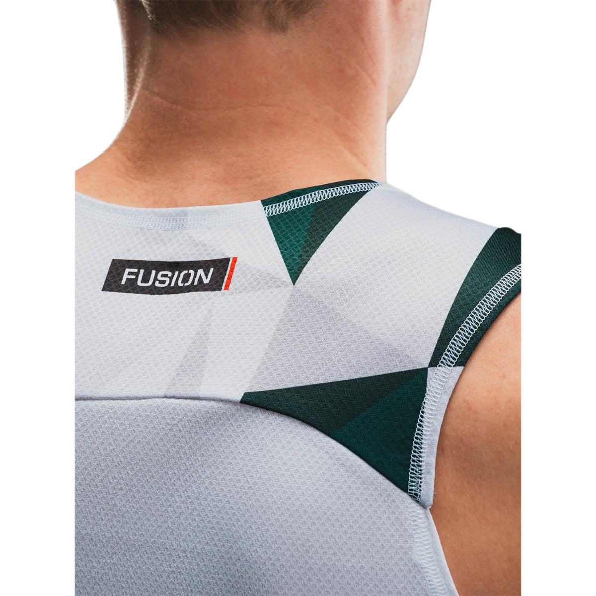FUSION TEMPO! PRO Run Løpetopp Unisex Race Green