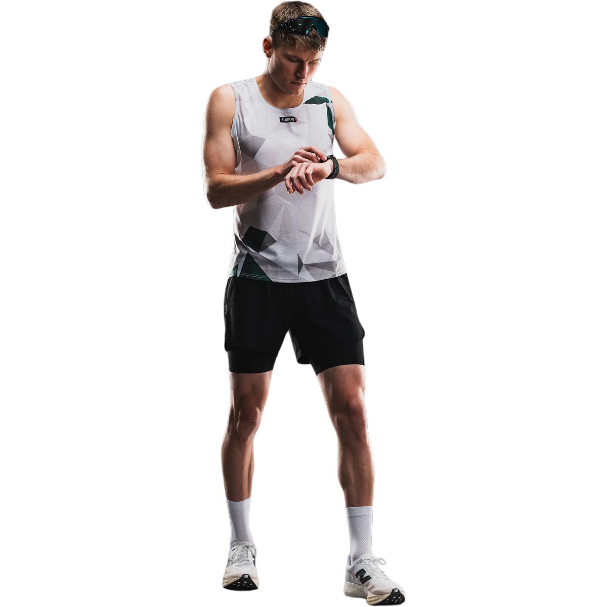 FUSION TEMPO! PRO Run Løpetopp Unisex Race Green