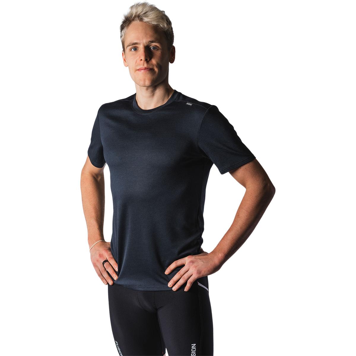 FUSION Technical Merino 150 Løbe T-shirt Herre Night Blue