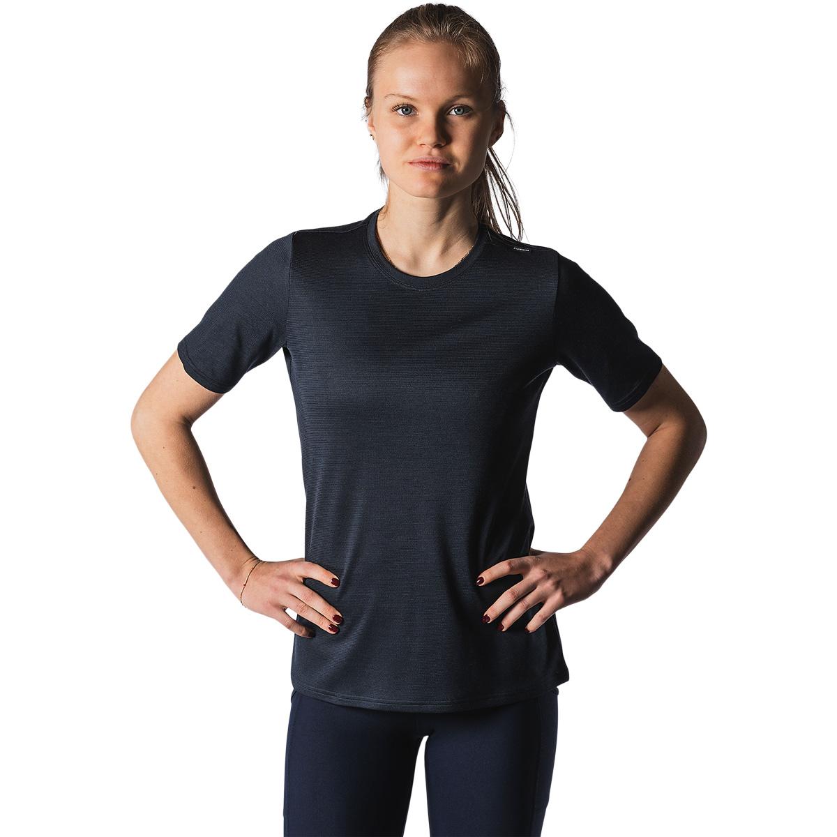 FUSION Technical Merino 150 Løbe T-shirt Dame Night Blue