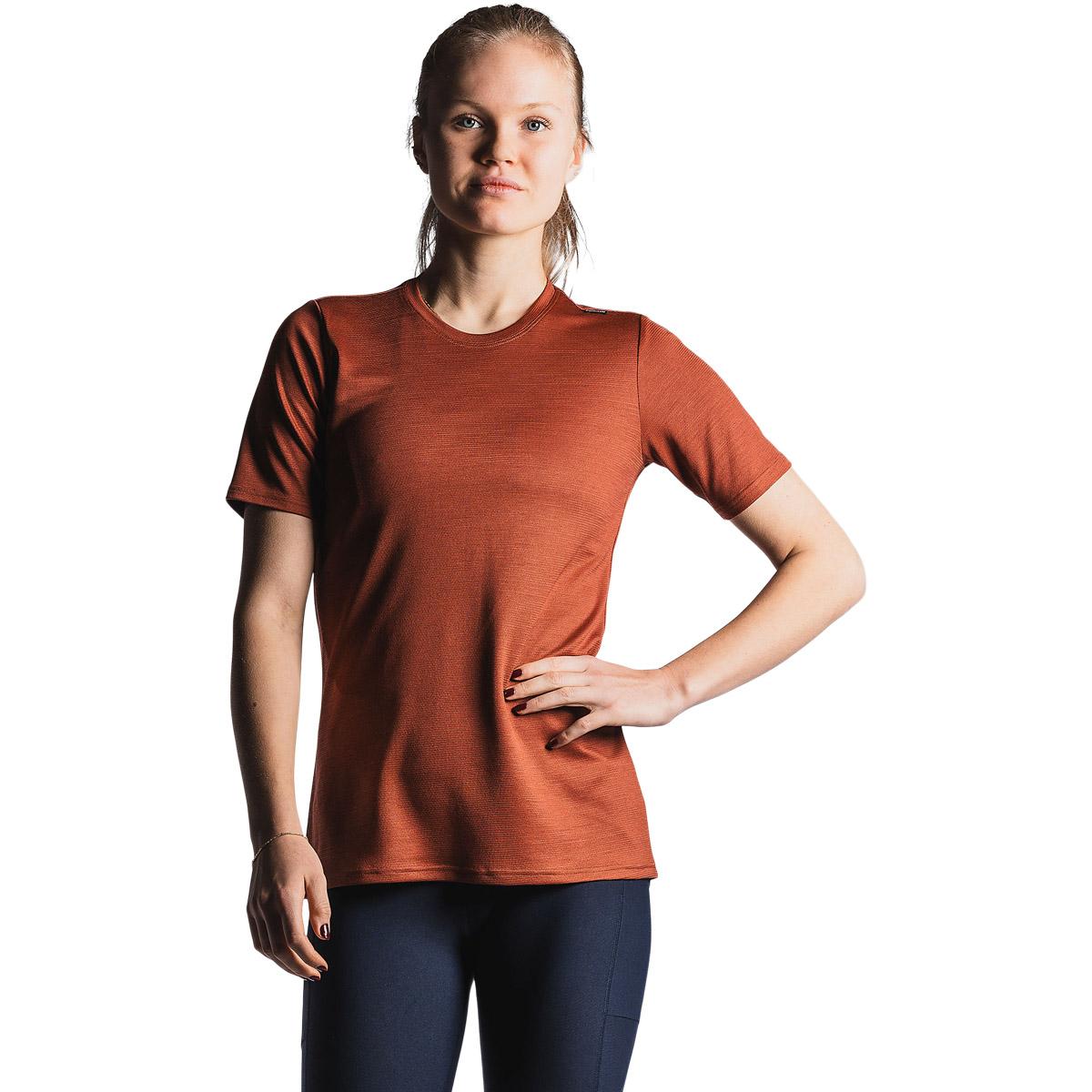 FUSION Technical Merino 150 Løbe T-shirt Dame Rust