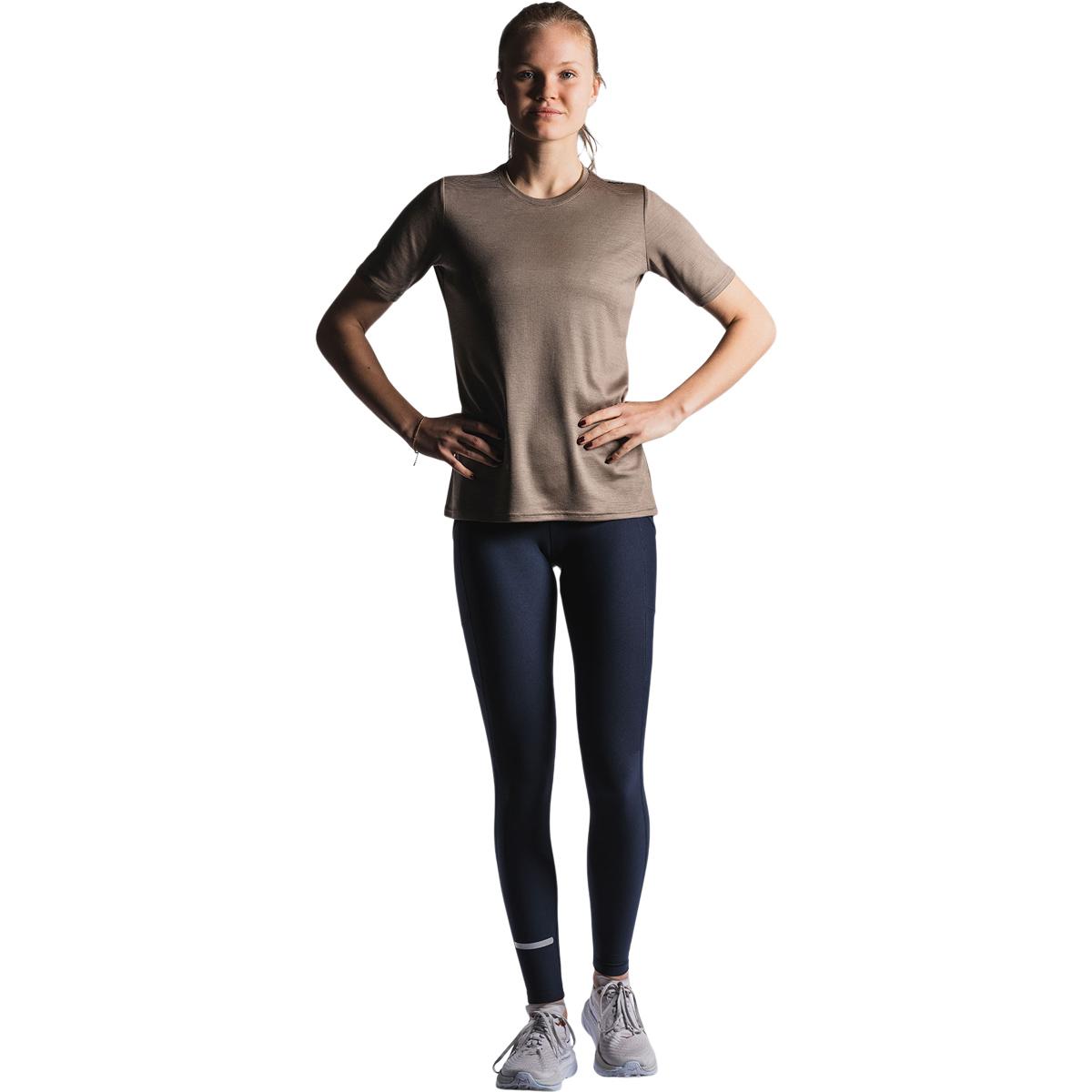 FUSION Technical Merino 150 Løbe T-shirt Dame Sand