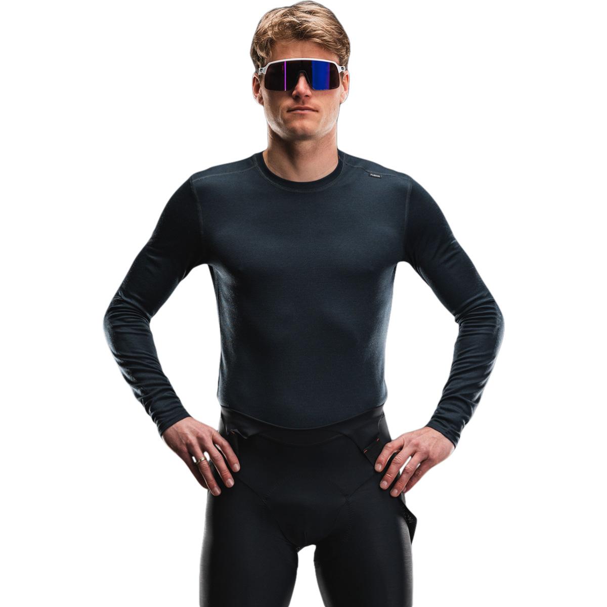 FUSION Technical Merino 150 Baselayer Undertrøje Herre Dark Grey