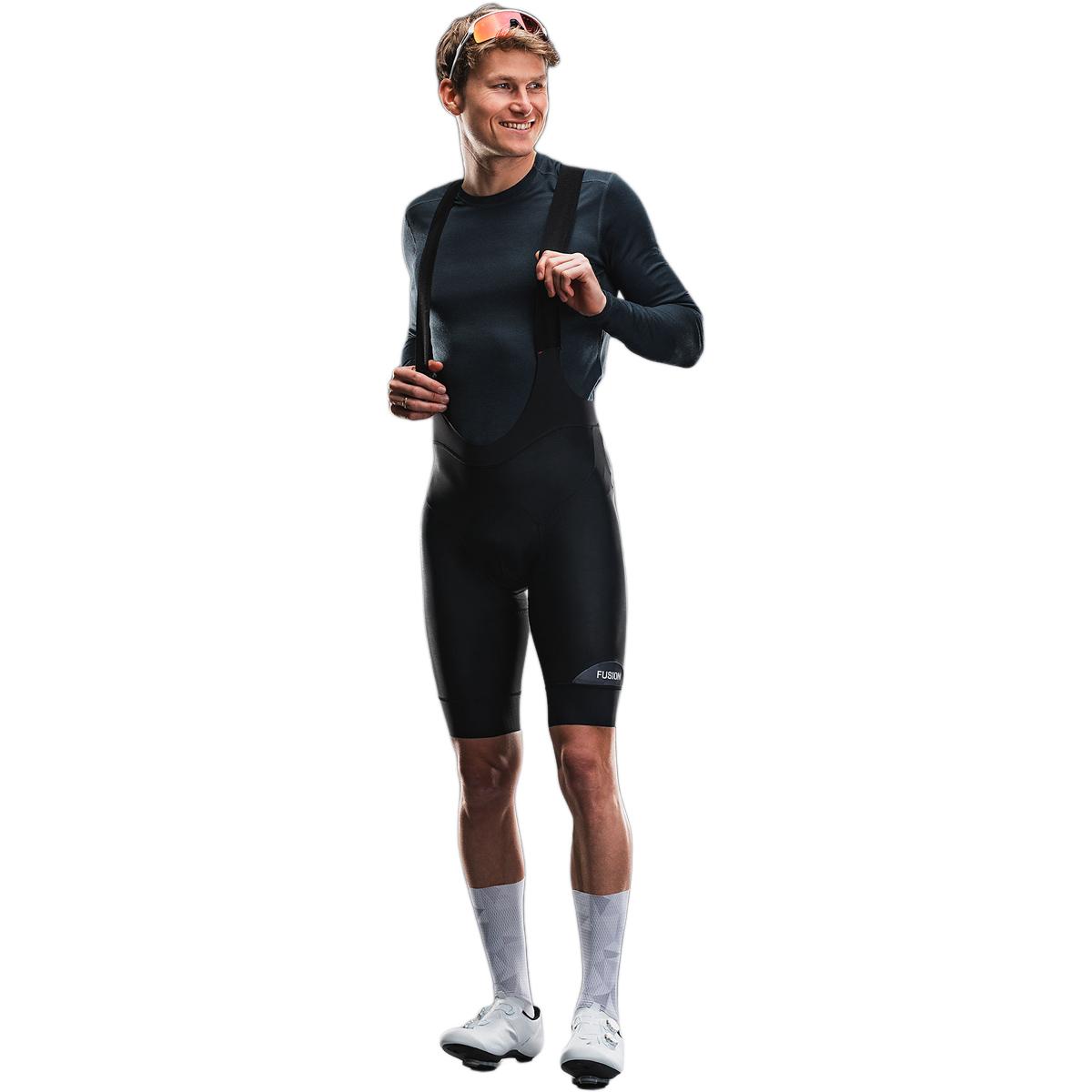 FUSION Technical Merino 150 Baselayer Undertrøje Herre Dark Grey