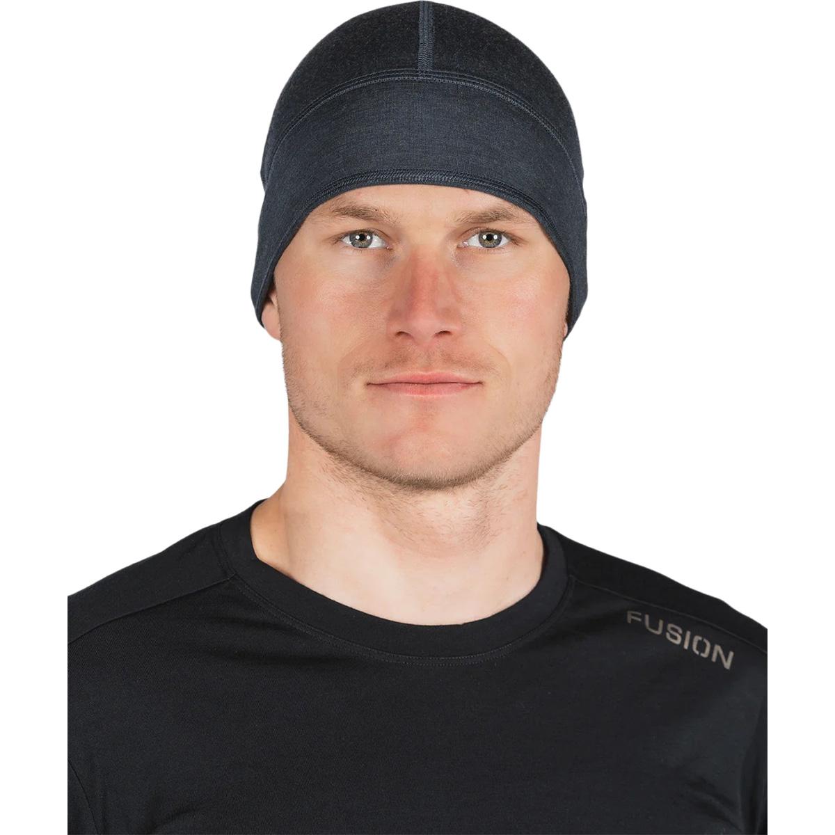 FUSION Technical Merinould Løbehue Unisex Dark Grey