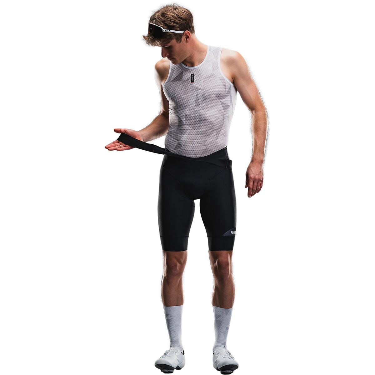 FUSION TEMPO! Pro Torso Baselayer Top Unisex White/Grey
