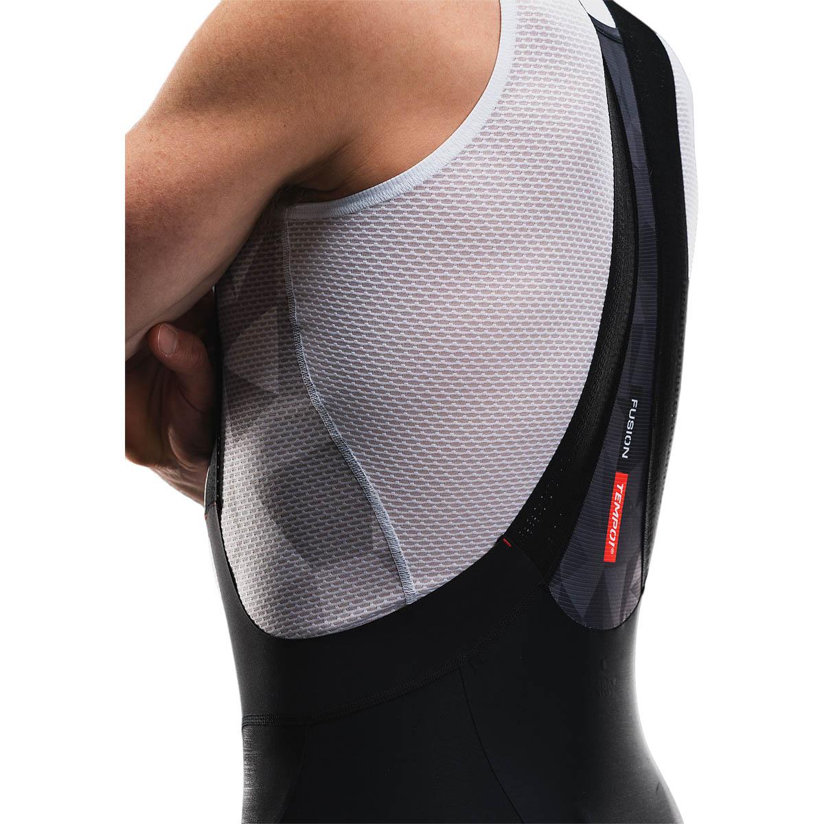 FUSION TEMPO! Pro Torso Baselayer Top Unisex White/Grey