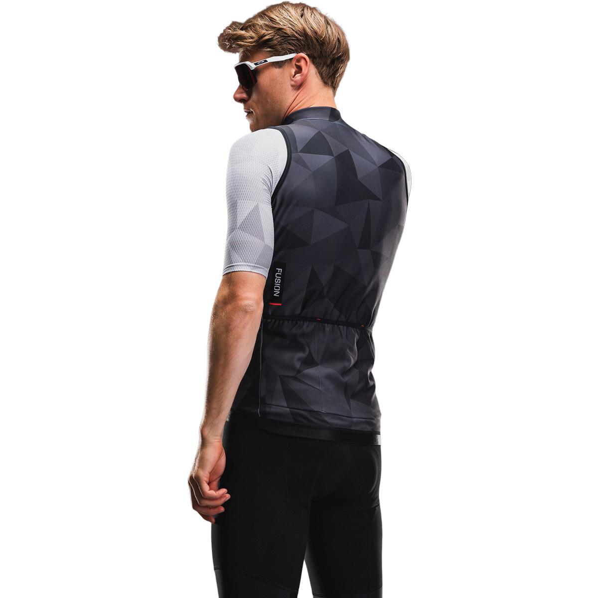FUSION TEMPO! Cykelvest Herre Dark Grey