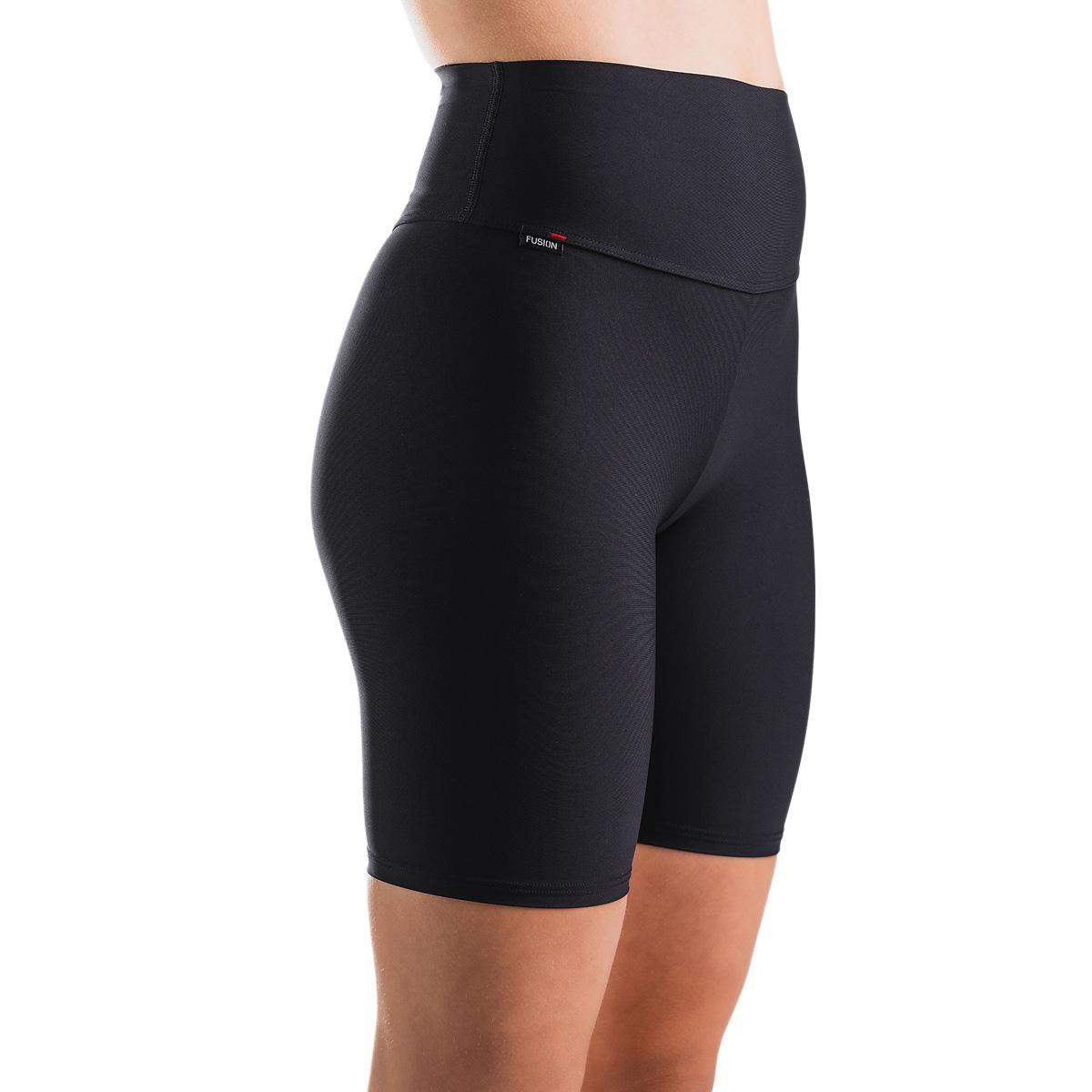 FUSION High Rise Korte Træningstights Dame Black