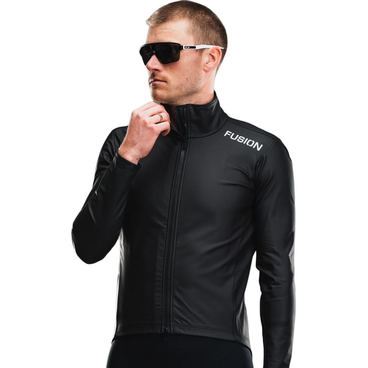 FUSION TEMPO! Rain Cykeljakke Herre Black