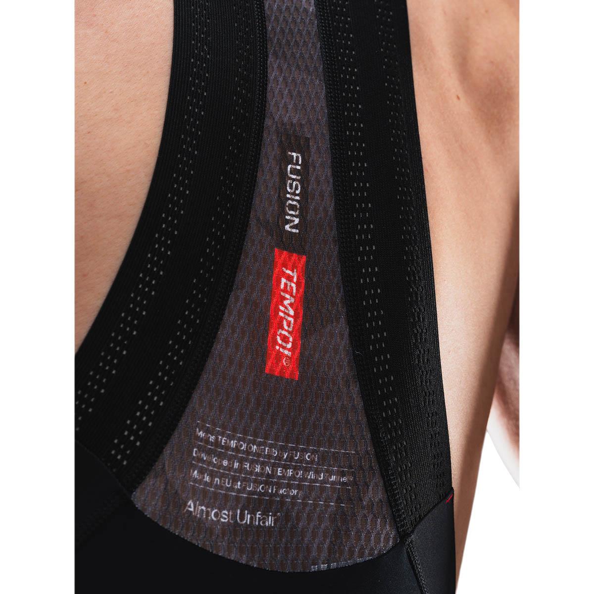 FUSION TEMPO! One Bib Cykelshorts Herre Black